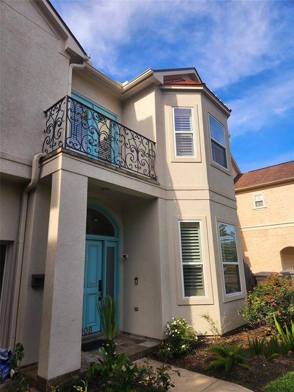 Nice walk-out balcony on the second floor with double French doors to bring the outside in.