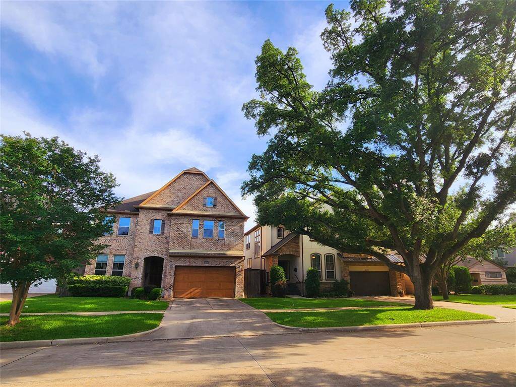 View across the street from this home.  Beech is a beautiful street filled with custom homes and gorgeous trees.