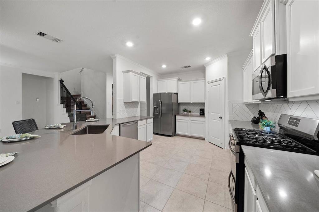 Plenty of counter space for meal prep and all of your appliance needs!