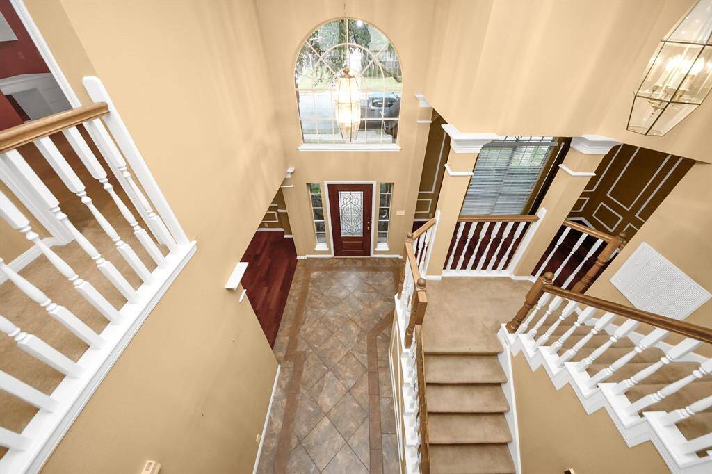 From the catwalk upstairs - take a look