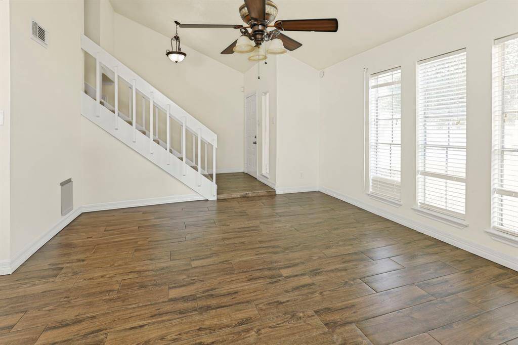 Den or second living area.