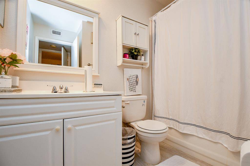 Updated vanity in bathroom!