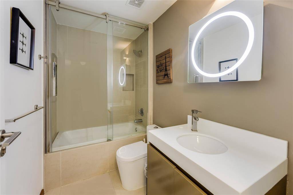 Third full bathroom.