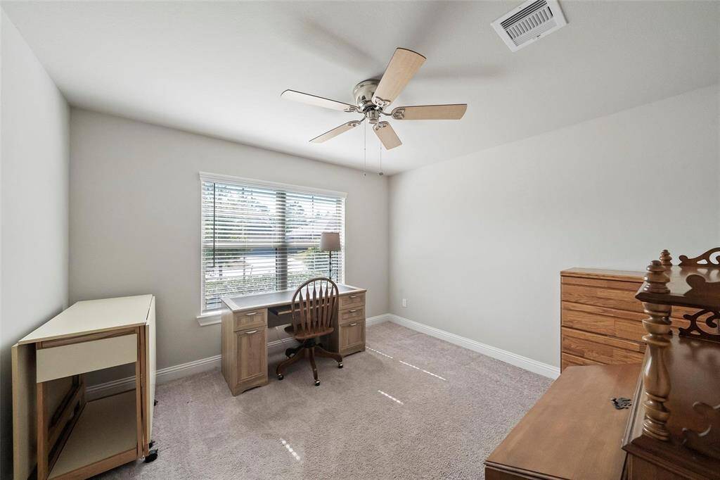 Take a look at the space and the lighting in this bedroom!