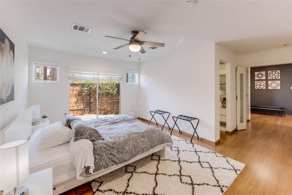Third bedroom with full bathroom.