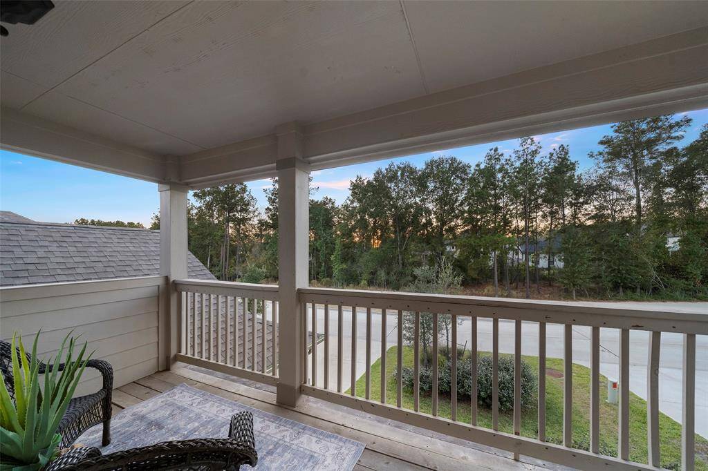 Enjoy beautiful views off the 2nd floor balcony!