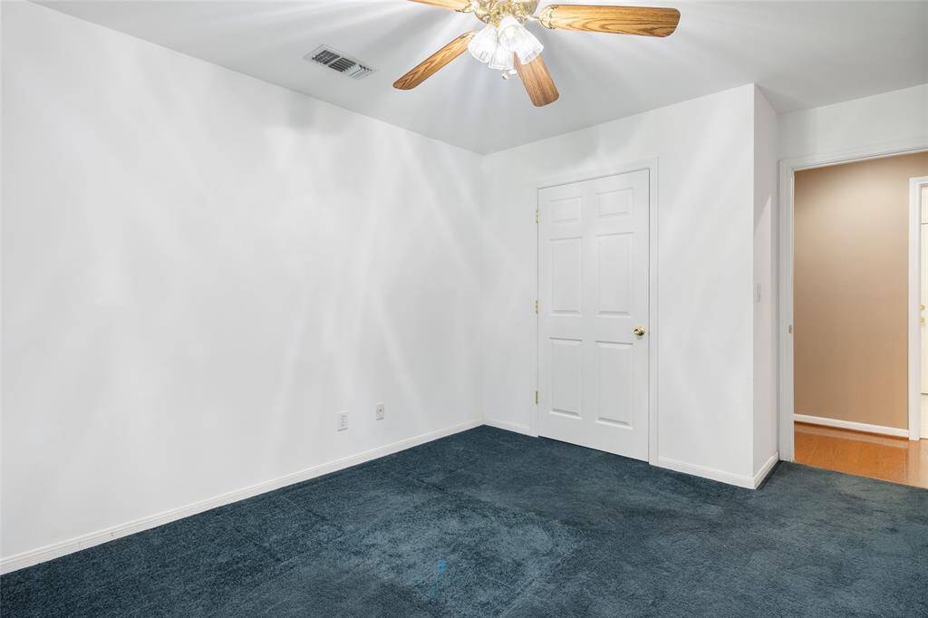 Secondary bedroom also light and bright with large closet