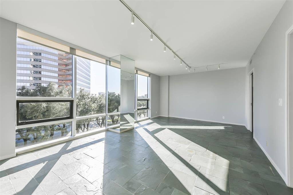 Amazing natural light flood the living and dining spaces.