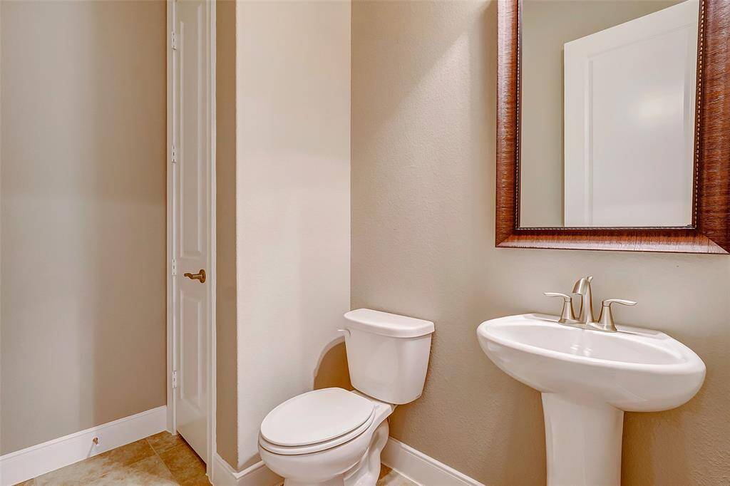 Half Bathroom for your guests.
