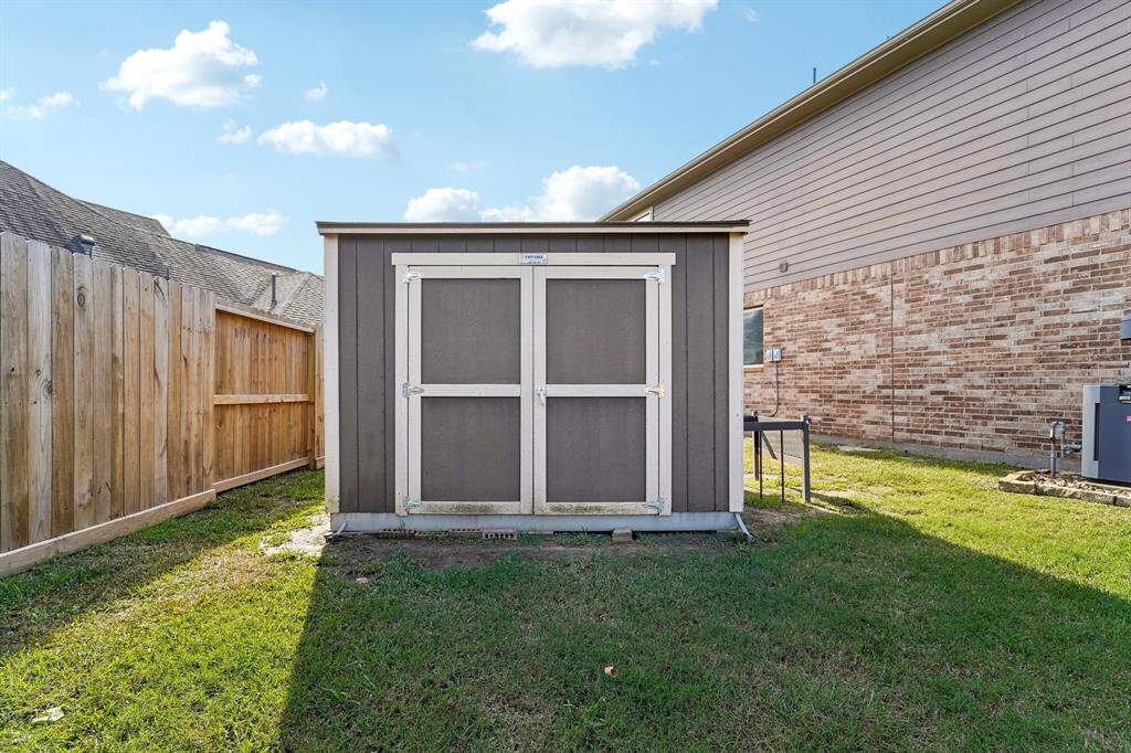 Storage shed for all your outdoor tool needs