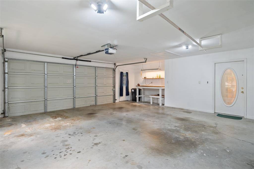 Work shop area at Garage
