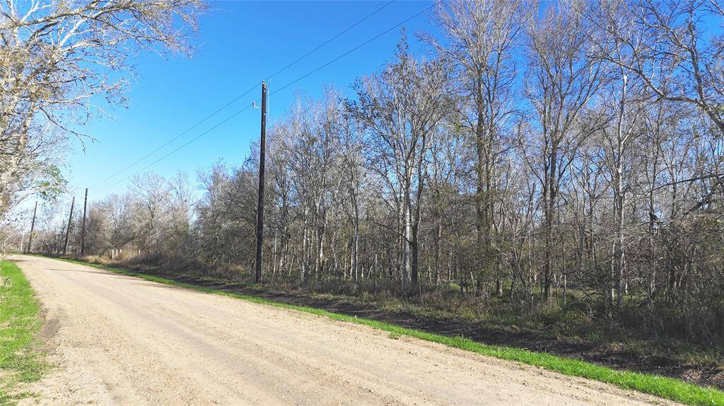 Road in front of Property