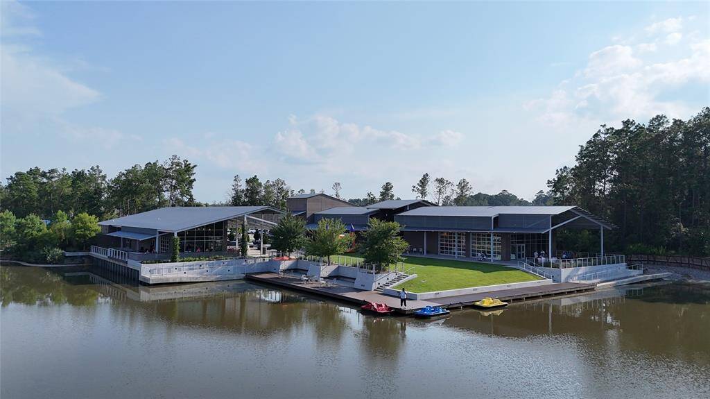 The amenity center also has community events and community clubs.