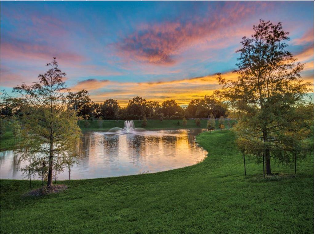Steps away from the community pond featuring wildlife preservation efforts.