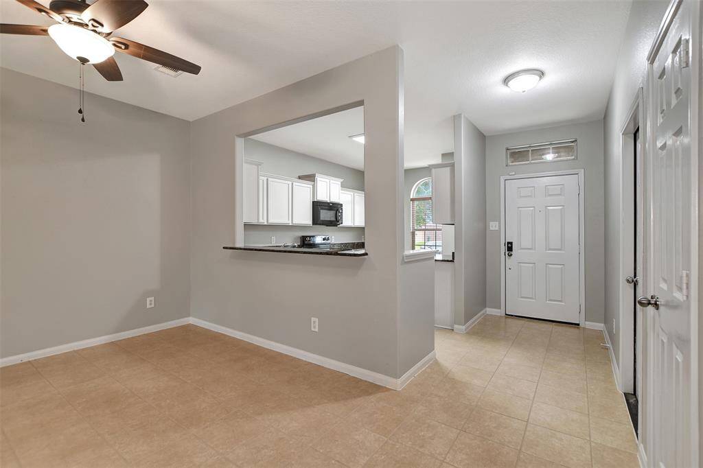 This is the dining area off kitchen and den