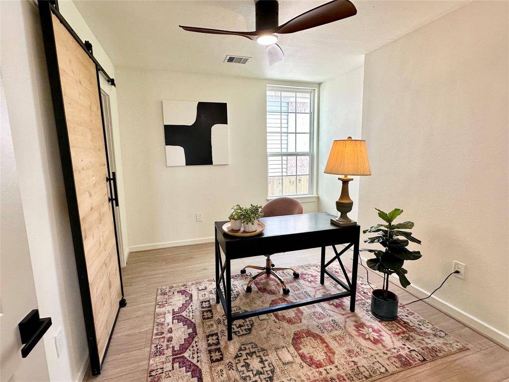 2nd bedroom would make a great study but has plenty of room to be a full bedroom.