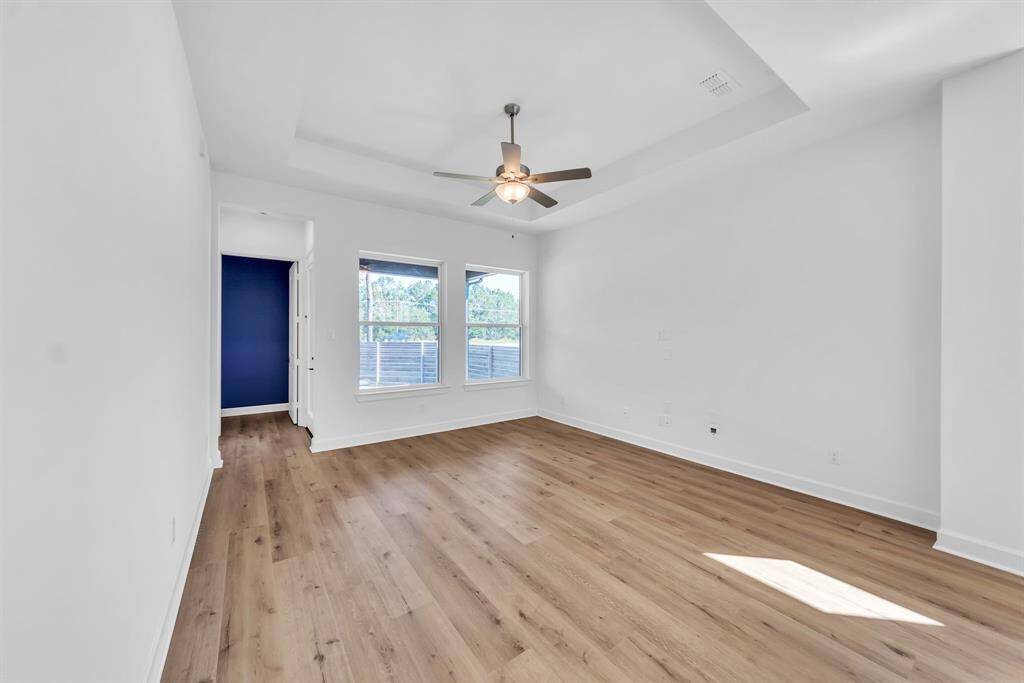 large living room open to kitchen