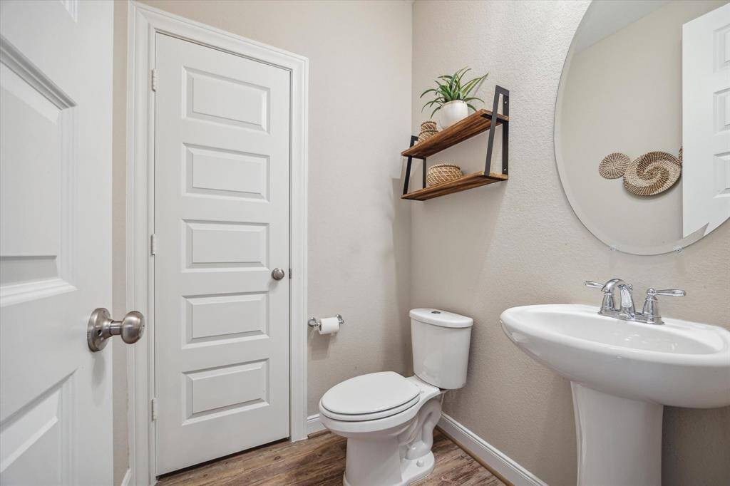 1st floor guest powder room