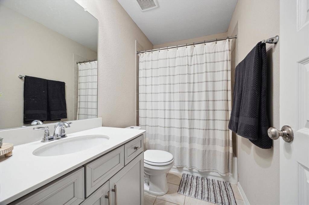 1st of two FULL baths on second floor