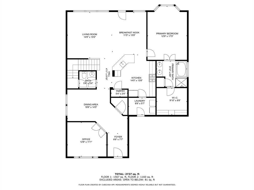 1st Floor Layout