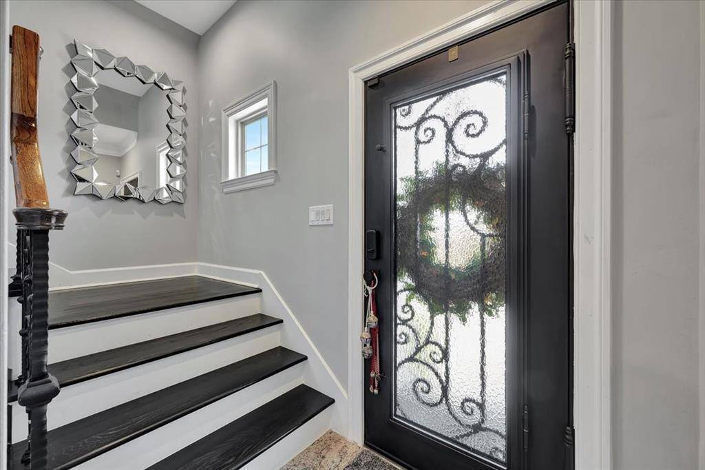 Beautiful front entrance.