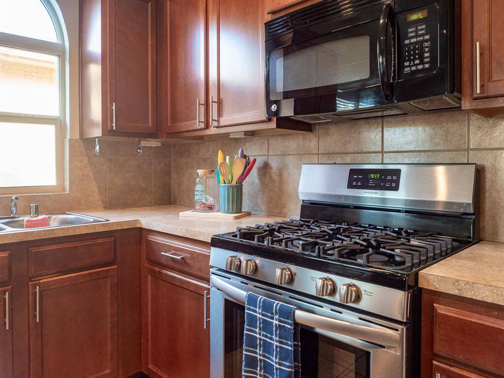 New gas stove