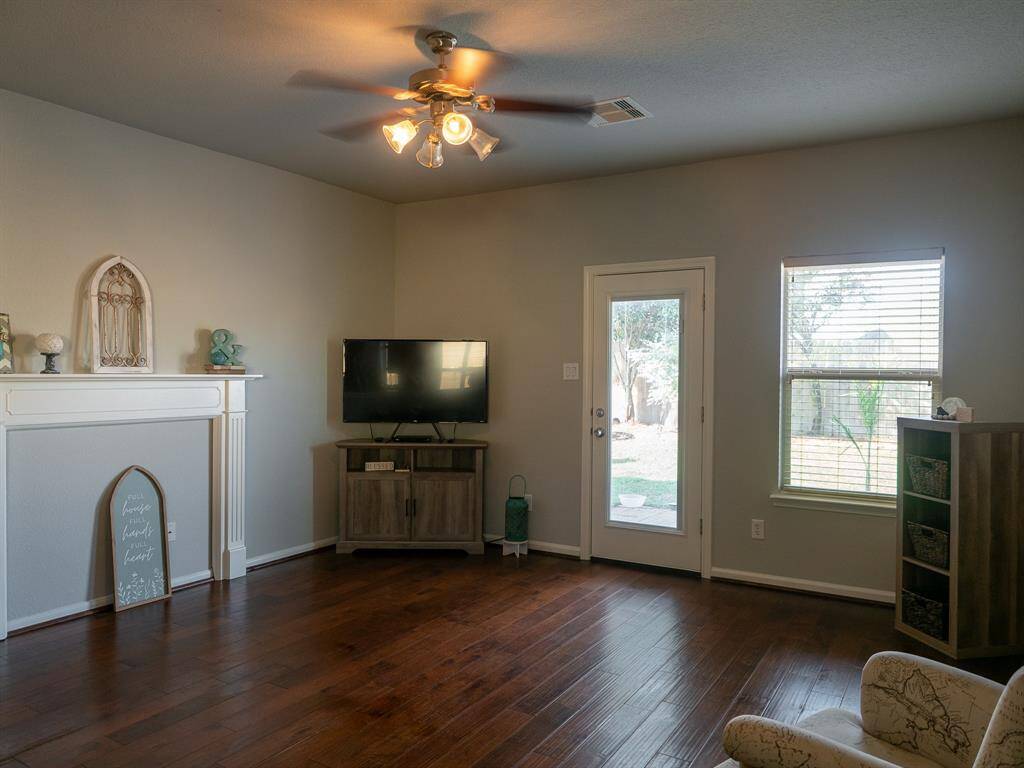 Family room, can fit a sectional in this room