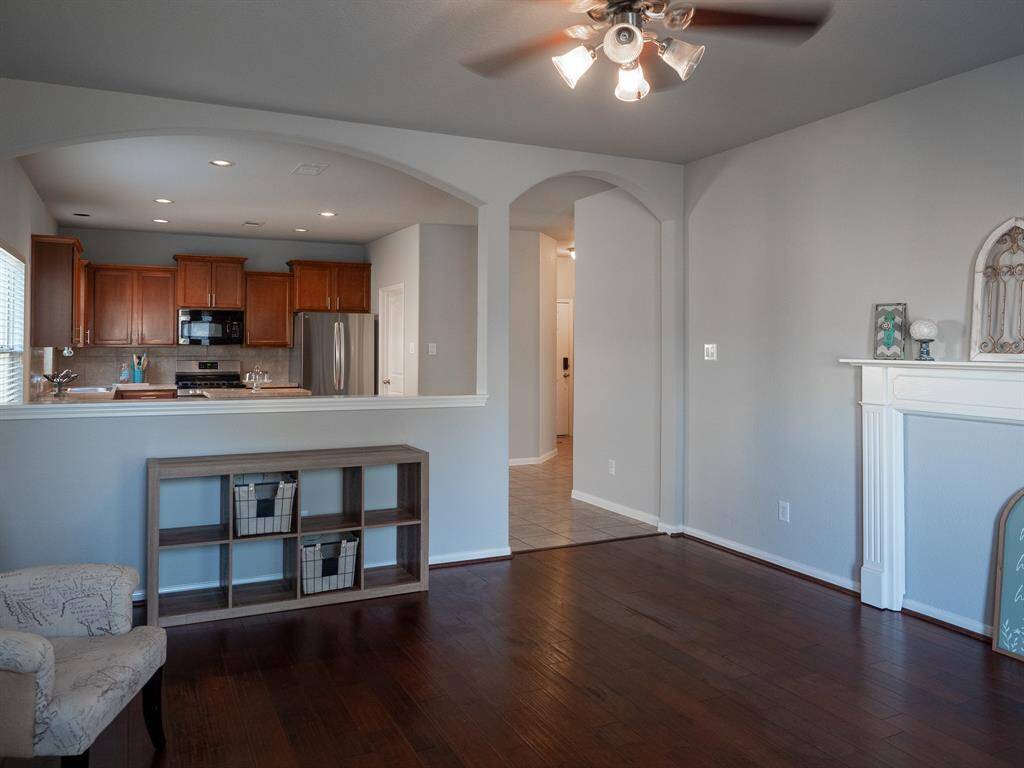View from back door of family room