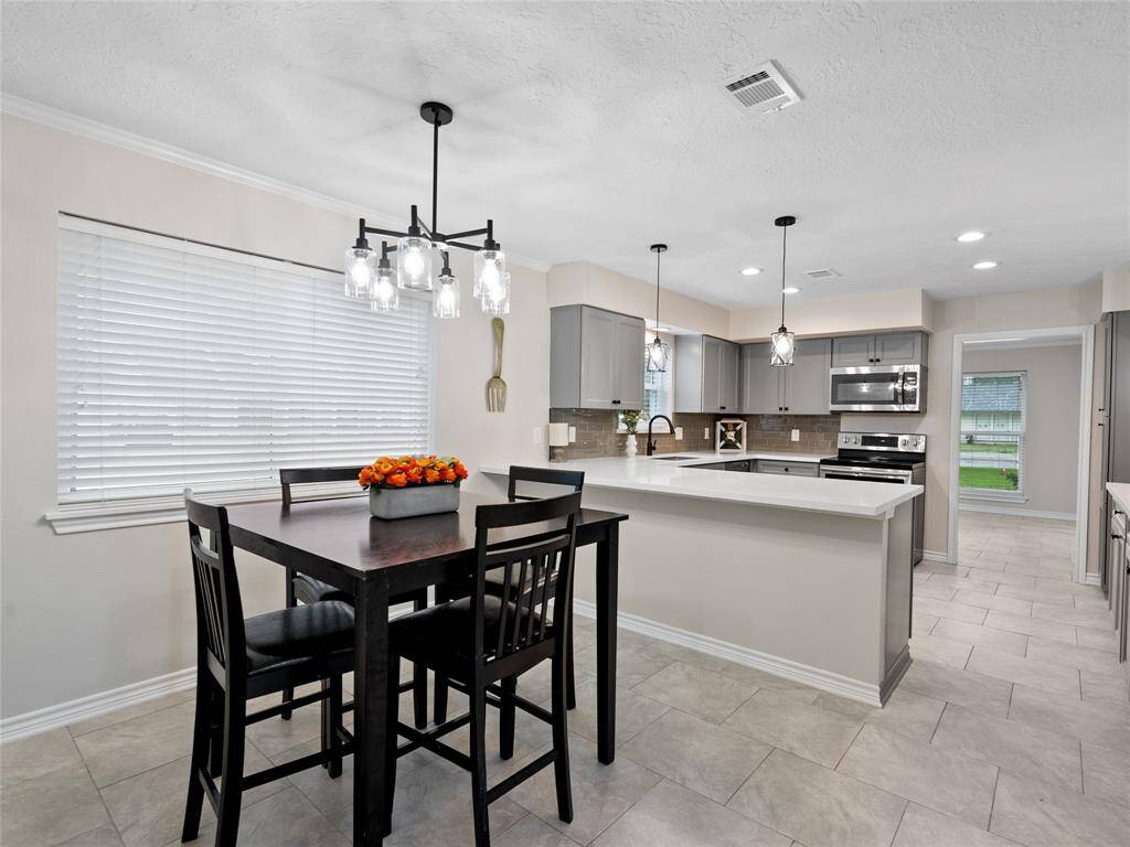 Appreciate the open concept space in the kitchen area (the heart of the home)