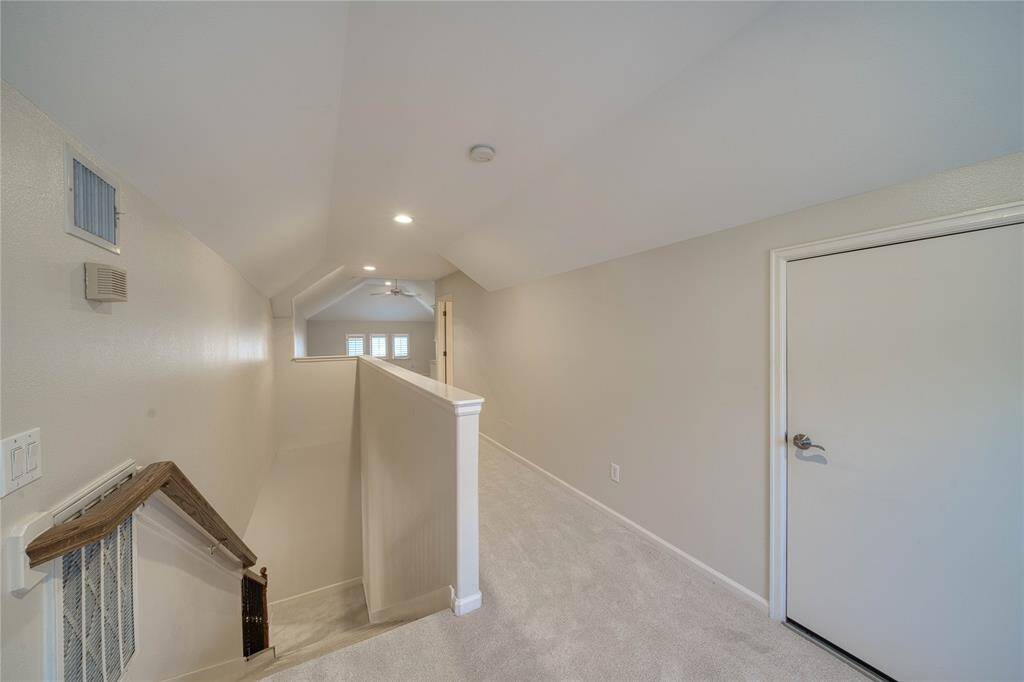 Entrance to third-floor space.