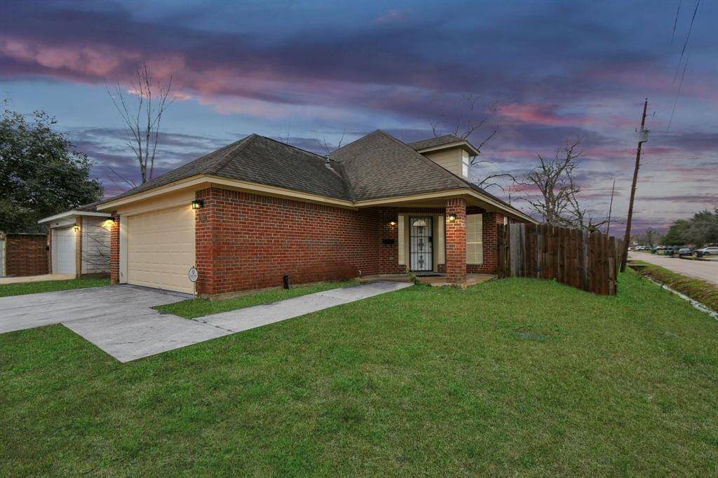 Front dusk view