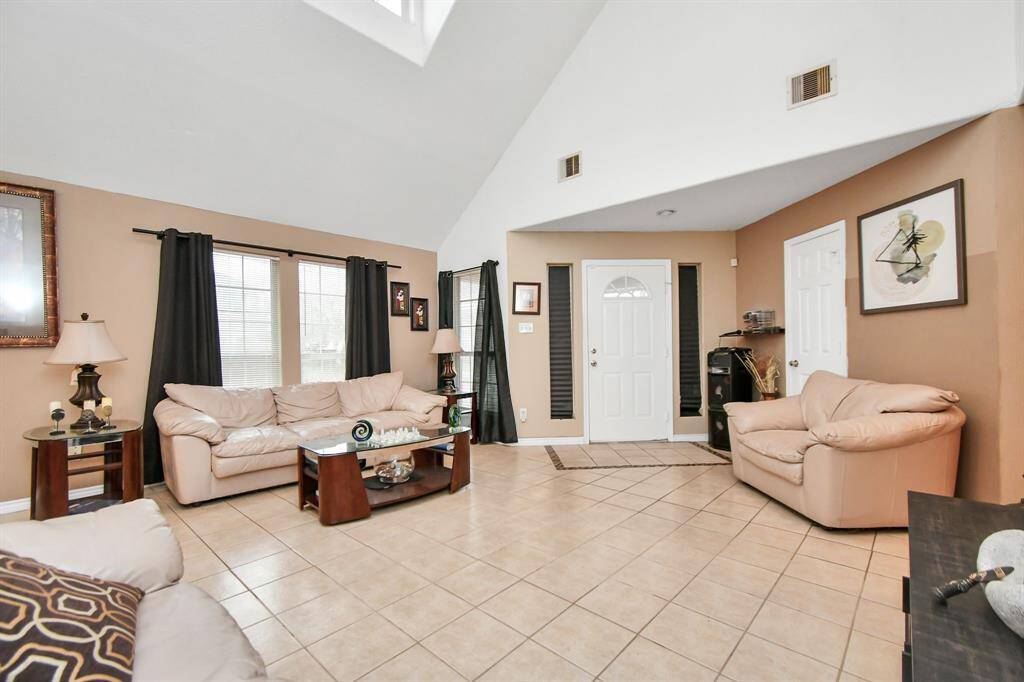 Spacious living area