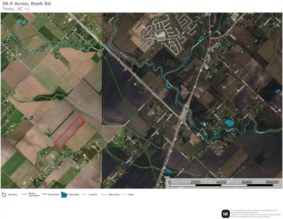 nearby pipelines