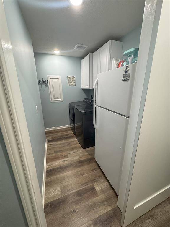 Extra large laundry room by the kitchen.