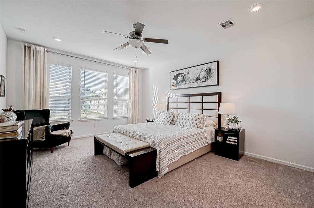 Primary bedroom offers a great space for designing.