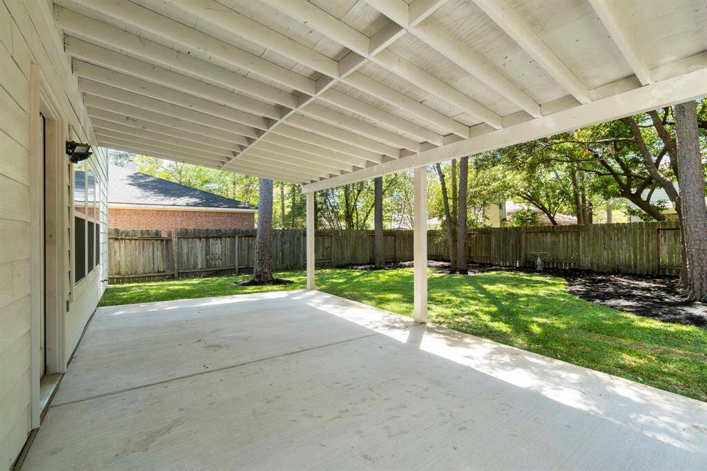 Indulge in the large back patio and soak in the gorgeous view!