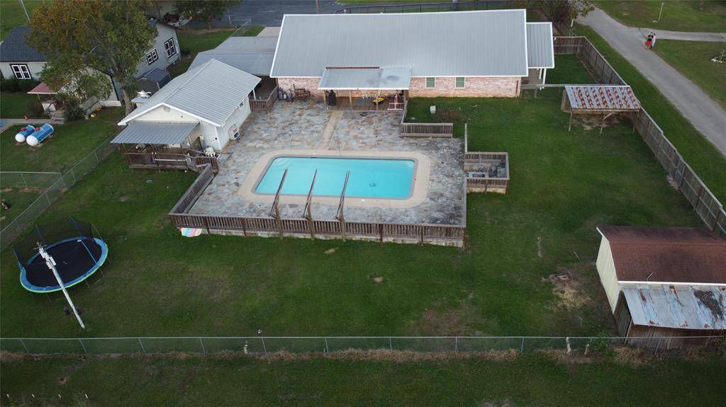 Aerial view from back of the property