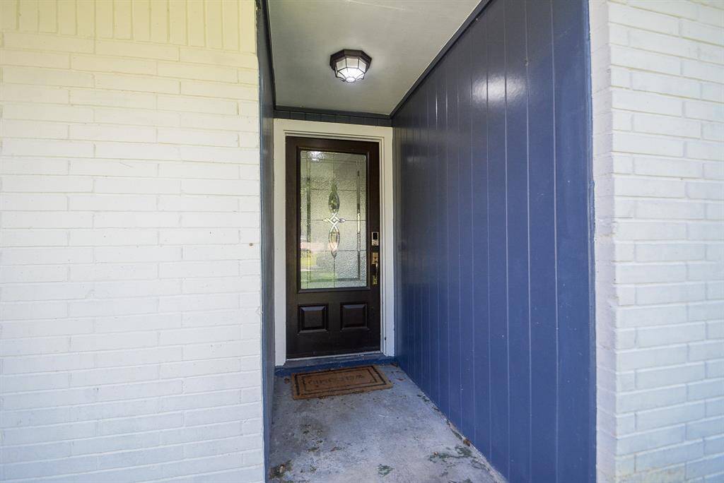 Impressive front door