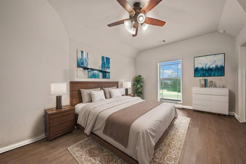 Secondary bedroom (virtually staged)