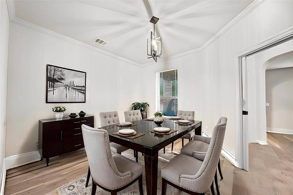Formal Dining Room. (Virtually staged.)
