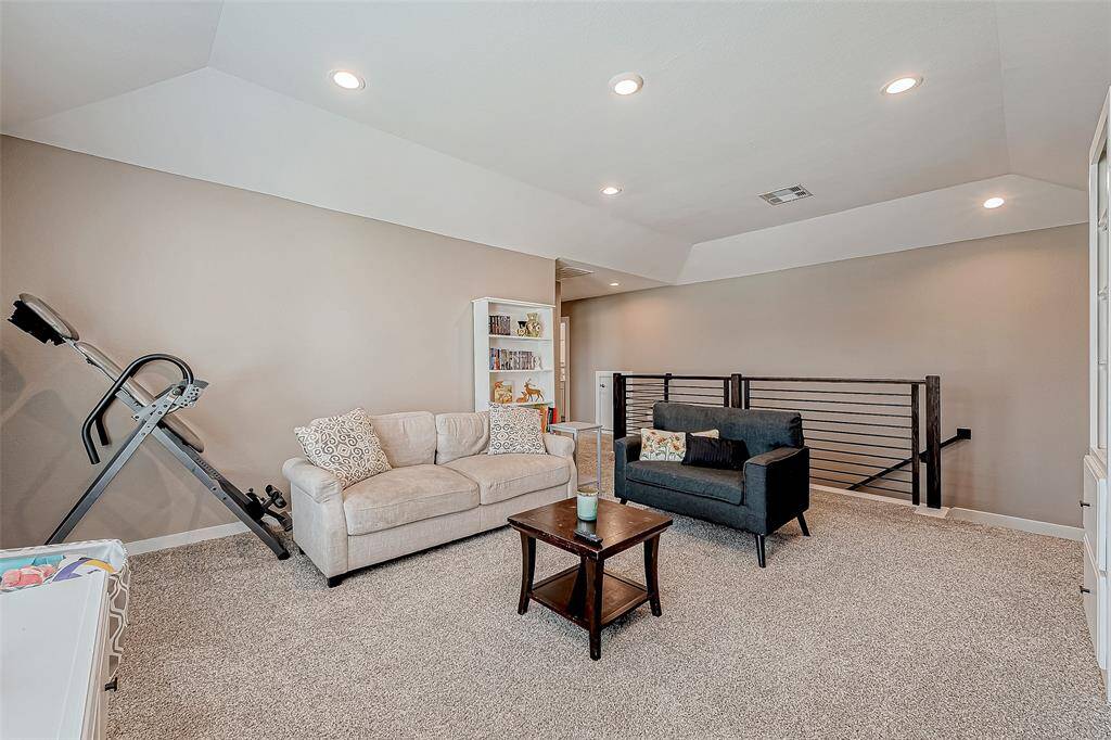 Another view of the game room.