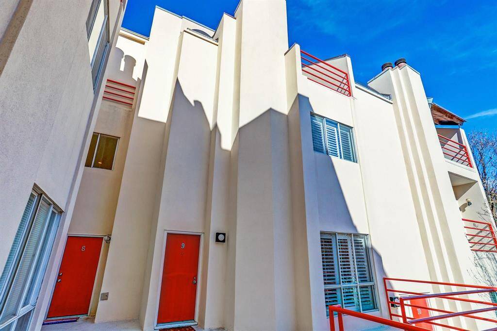 Unit 9 view from courtyard