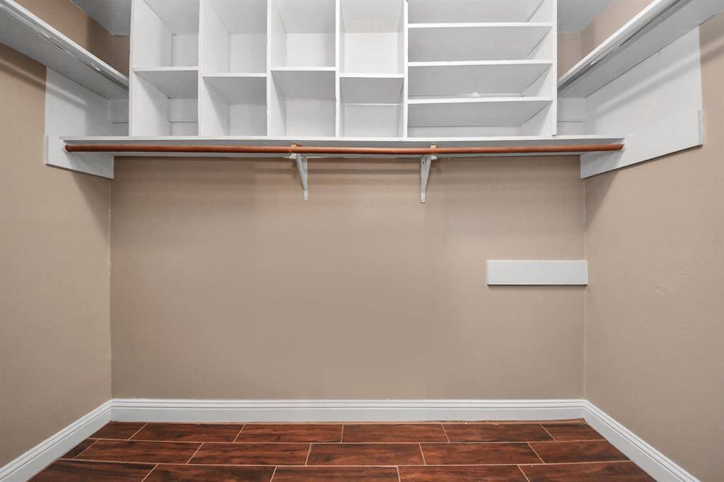 Huge closet!