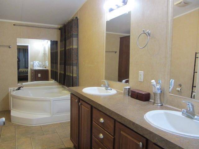 primary bathroom tub