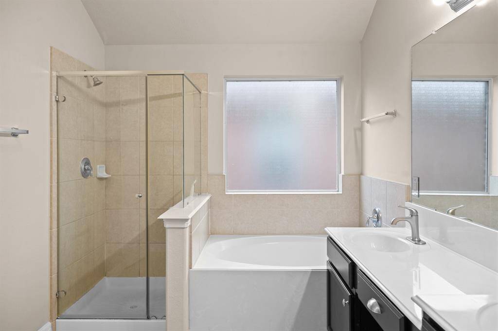 Master Bathroom. A calming shower, or a serene soak in the large bathtub. You have options that fit your lifestyle.