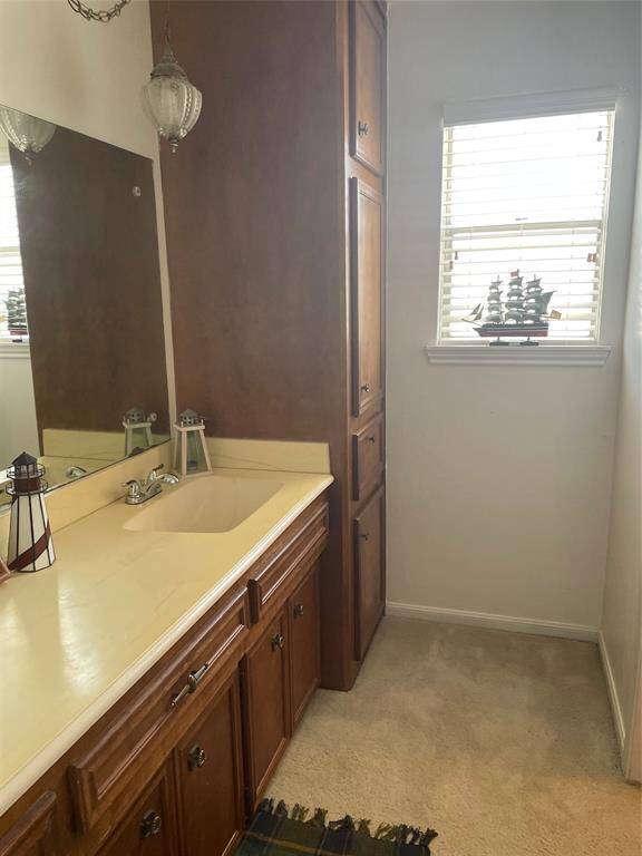 Upstairs Bathroom Sinks