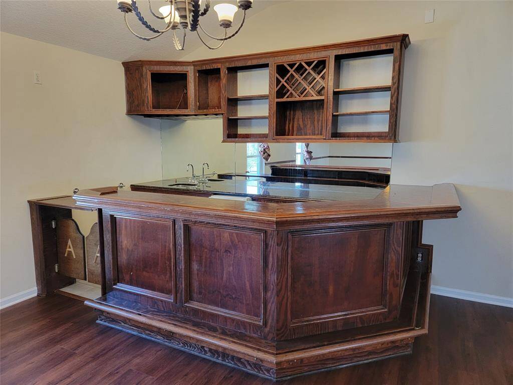 Wonderfully crafted bar.