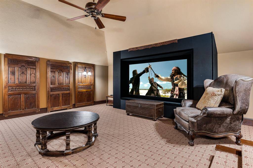 State-of-the-art home theater for ultimate entertainment.