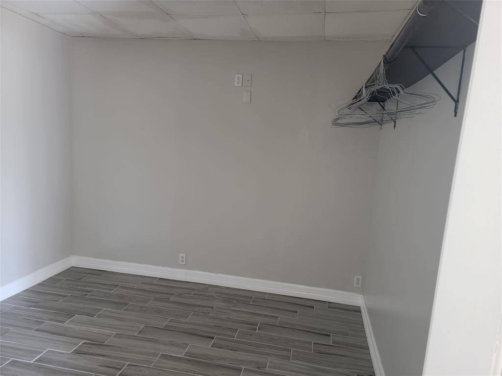 Apartment/guest home bedroom.