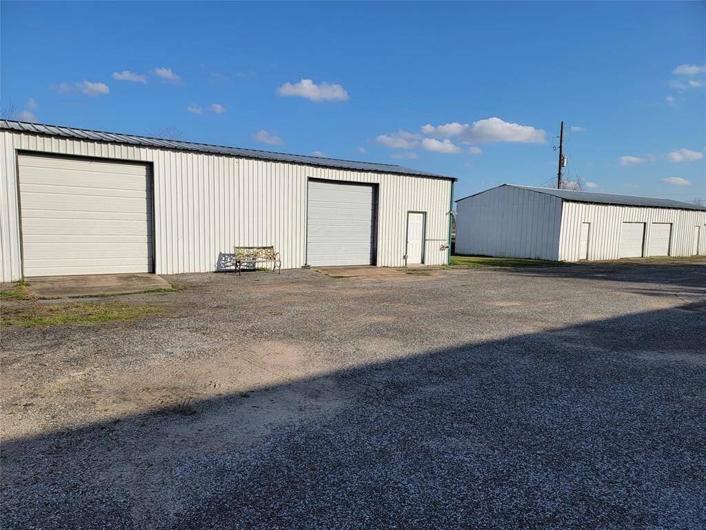 Workshops/Storage left to right from home.